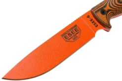 ESEE Model 6 Orange Blade 3D Neon Orange-Black G10 Couteau De Survie 6POR-006 étui Noir + Clip Plat -Couteaux Prestige Magasin EE 6POR 006 03 esee knives