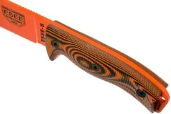 ESEE Model 6 Orange Blade 3D Neon Orange-Black G10 Couteau De Survie 6POR-006 étui Noir + Clip Plat -Couteaux Prestige Magasin EE 6POR 006 05 esee knives