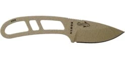 ESEE Candiru Dark Earth, CAN-DE Couteau De Cou Avec étui Noir + Clip Ceinture -Couteaux Prestige Magasin EE CAN DE 02 esee knives v201901