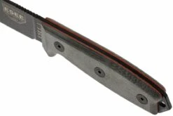 ESEE Model 3 Black Blade, Grey Handle 3P-MB-B Avec étui + Clip Et MOLLE-back -Couteaux Prestige Magasin EE ESEE 3P MB B 04 esee knives model 3 ee esee 3p mb b d4