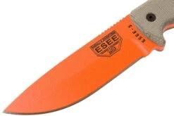 ESEE Model 5 Orange 5POG OD Green Micarta Couteau De Survie Avec étui En Kydex + Clip De Ceinture 12 ESEE Model 5 Orange 5POG OD Green Micarta Couteau De Survie Avec étui En Kydex + Clip De Ceinture -Couteaux Prestige Magasin EE ESEE 5POG 03 esee knives