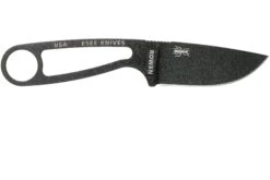 ESEE Izula Signature Model IZULA-B-SIG Couteau De Cou Avec étui Noir + Clip De Ceinture -Couteaux Prestige Magasin EE IZULA BS 02 esee knives