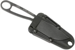ESEE Izula Signature Model IZULA-B-SIG Couteau De Cou Avec étui Noir + Clip De Ceinture -Couteaux Prestige Magasin EE IZULA BS 05 esee knives