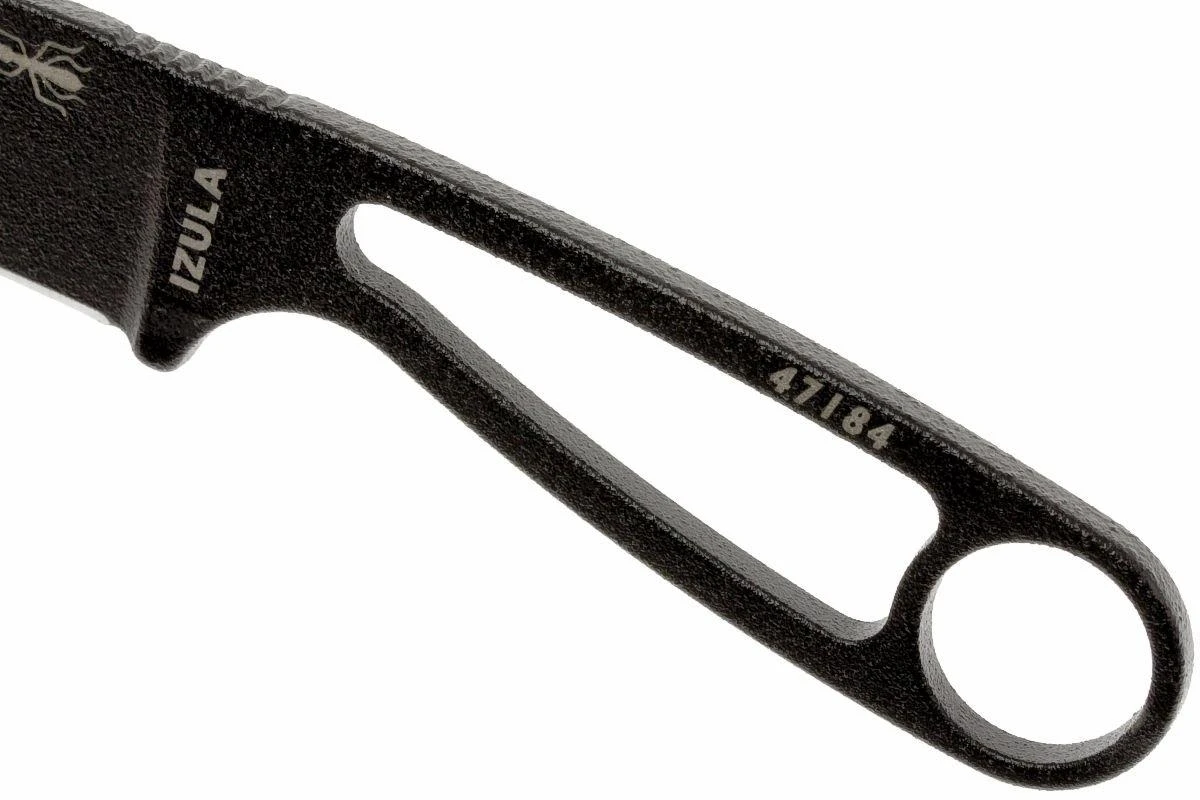 ESEE Izula Black IZULA-B Couteau De Cou Avec étui Noir + Clip Ceinture 5 ESEE Izula Black IZULA-B Couteau De Cou Avec étui Noir + Clip Ceinture – Image 3