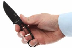 ESEE Izula Black IZULA-B Couteau De Cou Avec étui Noir + Clip Ceinture 12 ESEE Izula Black IZULA-B Couteau De Cou Avec étui Noir + Clip Ceinture -Couteaux Prestige Magasin EE IZULA B 06 esee knives izula black ee izula b d4