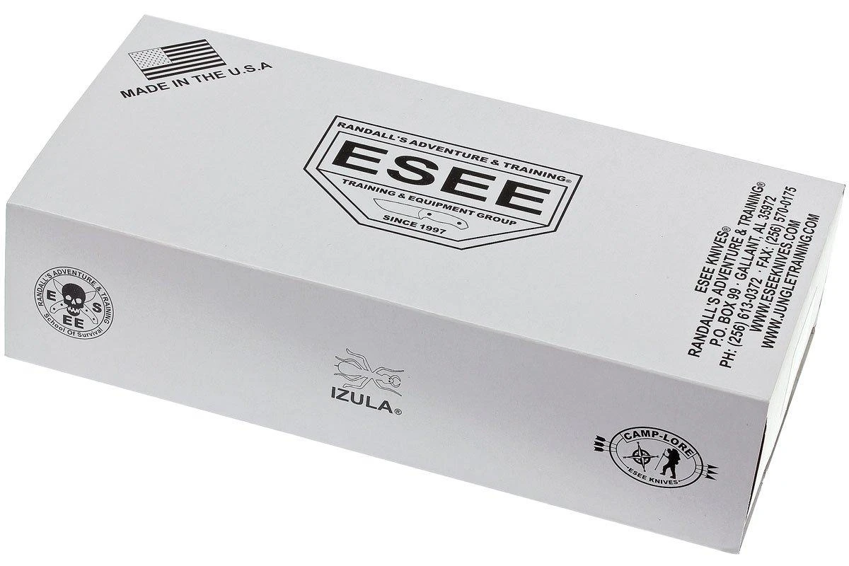 ESEE Izula Black IZULA-B Couteau De Cou Avec étui Noir + Clip Ceinture 9 ESEE Izula Black IZULA-B Couteau De Cou Avec étui Noir + Clip Ceinture – Image 7