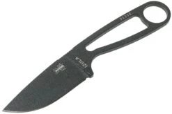 ESEE Izula Tactical Gunsmoke IZULA-TG-B Couteau De Cou Avec étui Noir, Plaquettes De Manche Et Clip Ceinture -Couteaux Prestige Magasin EE IZULA TG 04 esee knives