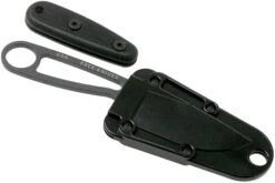 ESEE Izula Tactical Gunsmoke IZULA-TG-B Couteau De Cou Avec étui Noir, Plaquettes De Manche Et Clip Ceinture -Couteaux Prestige Magasin EE IZULA TG 05 esee knives