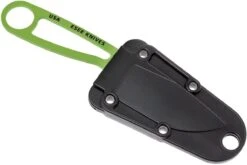 ESEE Izula Venom Green IZULA-VG Couteau De Cou Avec étui Noir + Clip Ceinture -Couteaux Prestige Magasin EE IZULA VG 02 esee knives ee izula vg 02