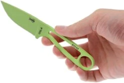 ESEE Izula Venom Green IZULA-VG Couteau De Cou Avec étui Noir + Clip Ceinture -Couteaux Prestige Magasin EE IZULA VG 03 esee knives ee izula vg 03