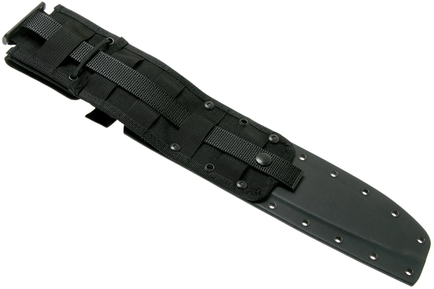 ESEE Junglas Tactical Gunsmoke Couteau De Survie Avec étui Kydex + MOLLE Back 10 ESEE Junglas Tactical Gunsmoke Couteau De Survie Avec étui Kydex + MOLLE Back – Image 8