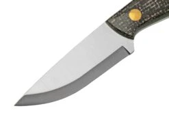 BRISA Necker 70 Bison Micarta, étui En Cuir -Couteaux Prestige Magasin ENZ 002 03 brisa