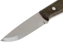 Brisa Trapper 95 - N690Co Scandi - Green Canvas Micarta - 2017 -Couteaux Prestige Magasin ENZ 2017 03 enzo trapper enz 2017 03