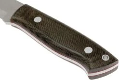 Brisa Trapper 95 - N690Co Scandi - Green Canvas Micarta - 2017 -Couteaux Prestige Magasin ENZ 2017 04 enzo trapper enz 2017 04
