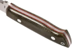 Brisa Trapper 95 - Elmax Scandi - Green Canvas Micarta - 2091 -Couteaux Prestige Magasin ENZ 2091 04 enzo enz 2091 04