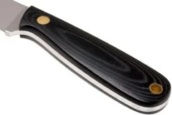 Brisa Necker 70, Noir Micarta, Gaine En Cuir 9803 -Couteaux Prestige Magasin ENZ 9803 04 enzo enz 9803 04