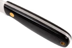 Brisa Necker 70, Noir Micarta, Gaine En Cuir 9803 -Couteaux Prestige Magasin ENZ 9803 05 enzo enz 9803 05