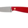 Brisa Necker 70 Alice, Red Micarta, Leather Sheath 9819 -Couteaux Prestige Magasin ENZ 9819 01 enzo enz 9819 01