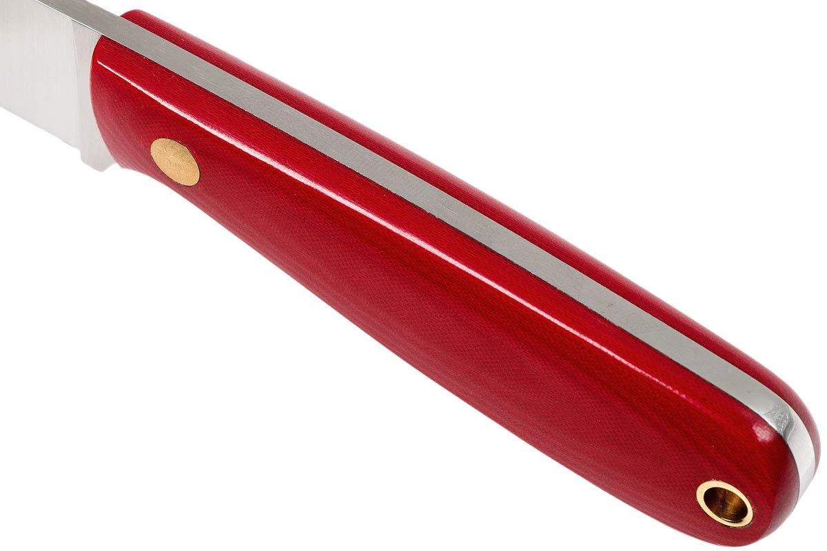 Brisa Necker 70 Alice, Red Micarta, Leather Sheath 9819 7 Brisa Necker 70 Alice, Red Micarta, Leather Sheath 9819 – Image 5