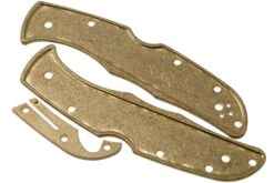 Flytanium Spyderco Endura Scales, Laiton -Couteaux Prestige Magasin FLY 715 02 flytanium