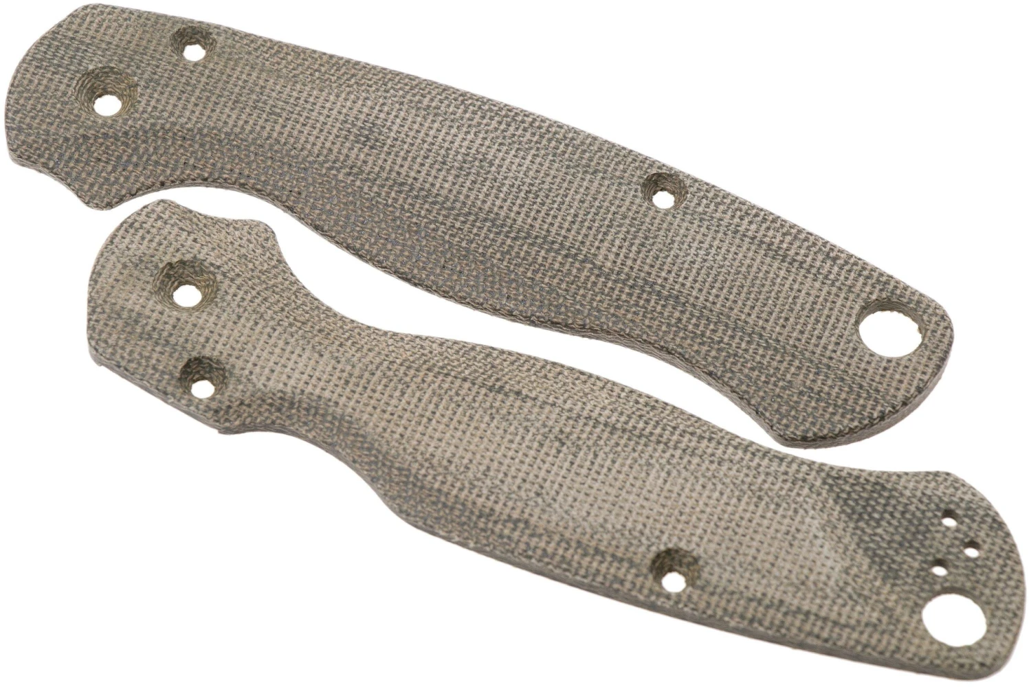 Flytanium Spyderco Paramilitary 2 Lotus Scales, Green Canvas Micarta 3 Flytanium Spyderco Paramilitary 2 Lotus Scales, Green Canvas Micarta