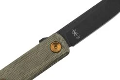 Fox Knives Chnops, FX-543MI, OD Green Micarta, M390, Couteau De Poche, Knivesandtools Exclusive -Couteaux Prestige Magasin FOFX 543MI 05 fox
