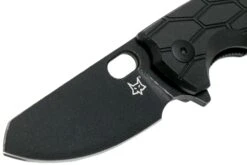 Fox Baby Core FX-608 Black Stonewashed Couteau De Poche, Jesper Voxnaes Design -Couteaux Prestige Magasin FOFX 608 03 fox knives