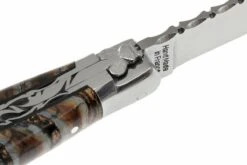 Fontenille Pataud Traditionnel 11 Cm, Guilloché, Ivoire De Mammouth, L11MMTG -Couteaux Prestige Magasin FPL11MMTG 04 fontenille pataud traditional 11cm fpl11mmtg 04