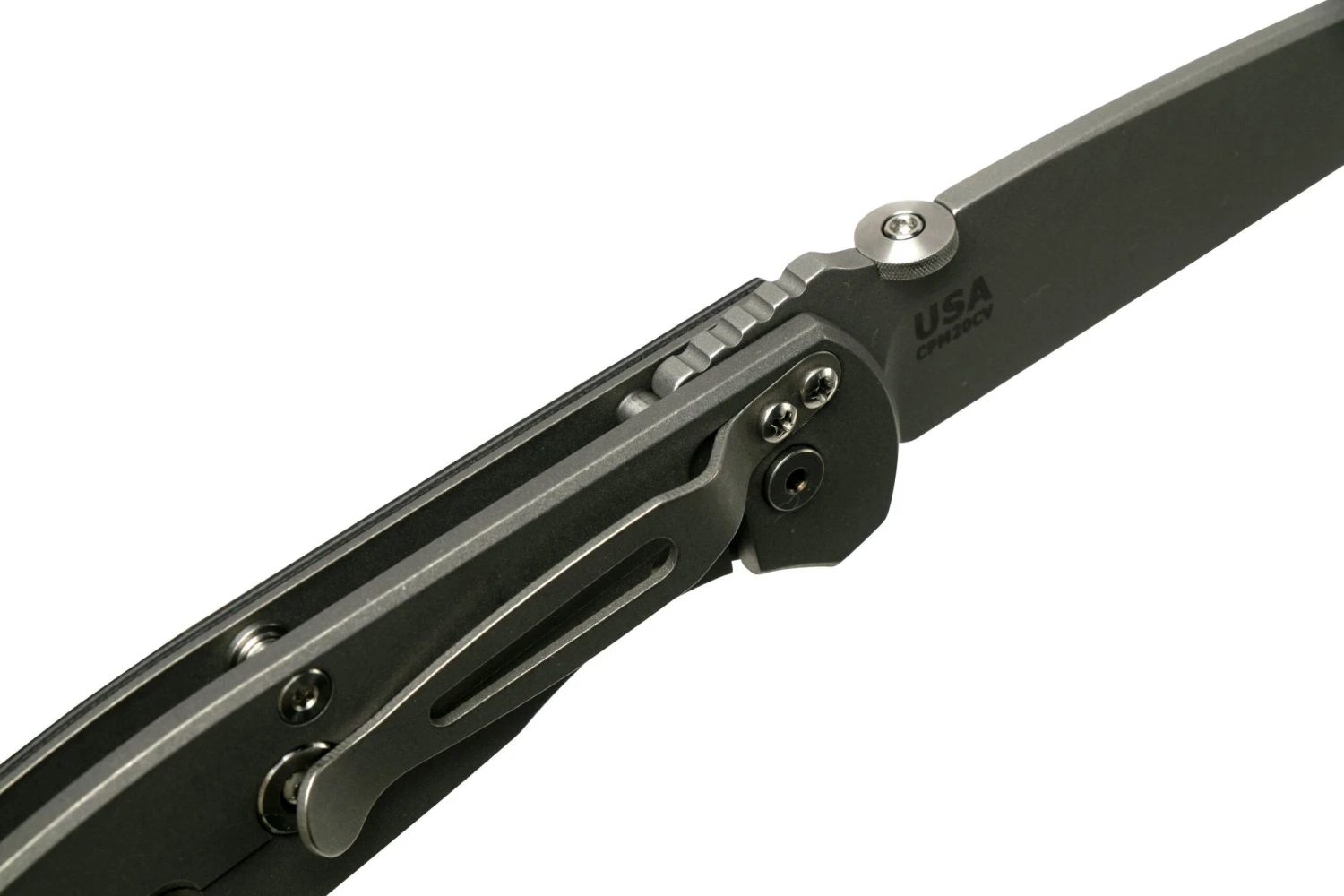 Rick Hinderer Firetac Spanto Acid Stonewash, Working Finish Grey Black G10, Couteau De Poche 8 Rick Hinderer Firetac Spanto Acid Stonewash, Working Finish Grey Black G10, Couteau De Poche – Image 6