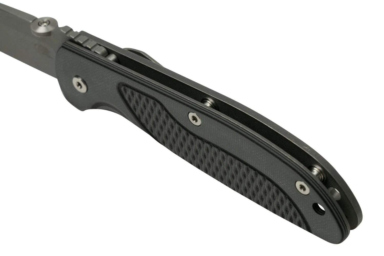 Rick Hinderer Firetac Spanto Acid Stonewash, Working Finish Grey Black G10, Couteau De Poche 9 Rick Hinderer Firetac Spanto Acid Stonewash, Working Finish Grey Black G10, Couteau De Poche – Image 7