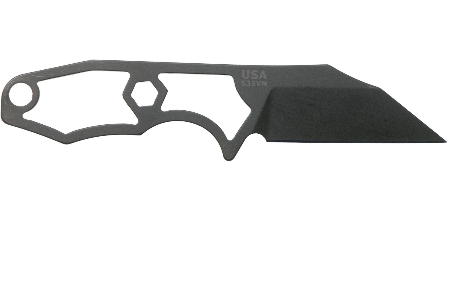 Rick Hinderer LP-1 Wharncliffe DLC Black Couteau De Cou, Avec UltiClip 4 Rick Hinderer LP-1 Wharncliffe DLC Black Couteau De Cou, Avec UltiClip – Image 2