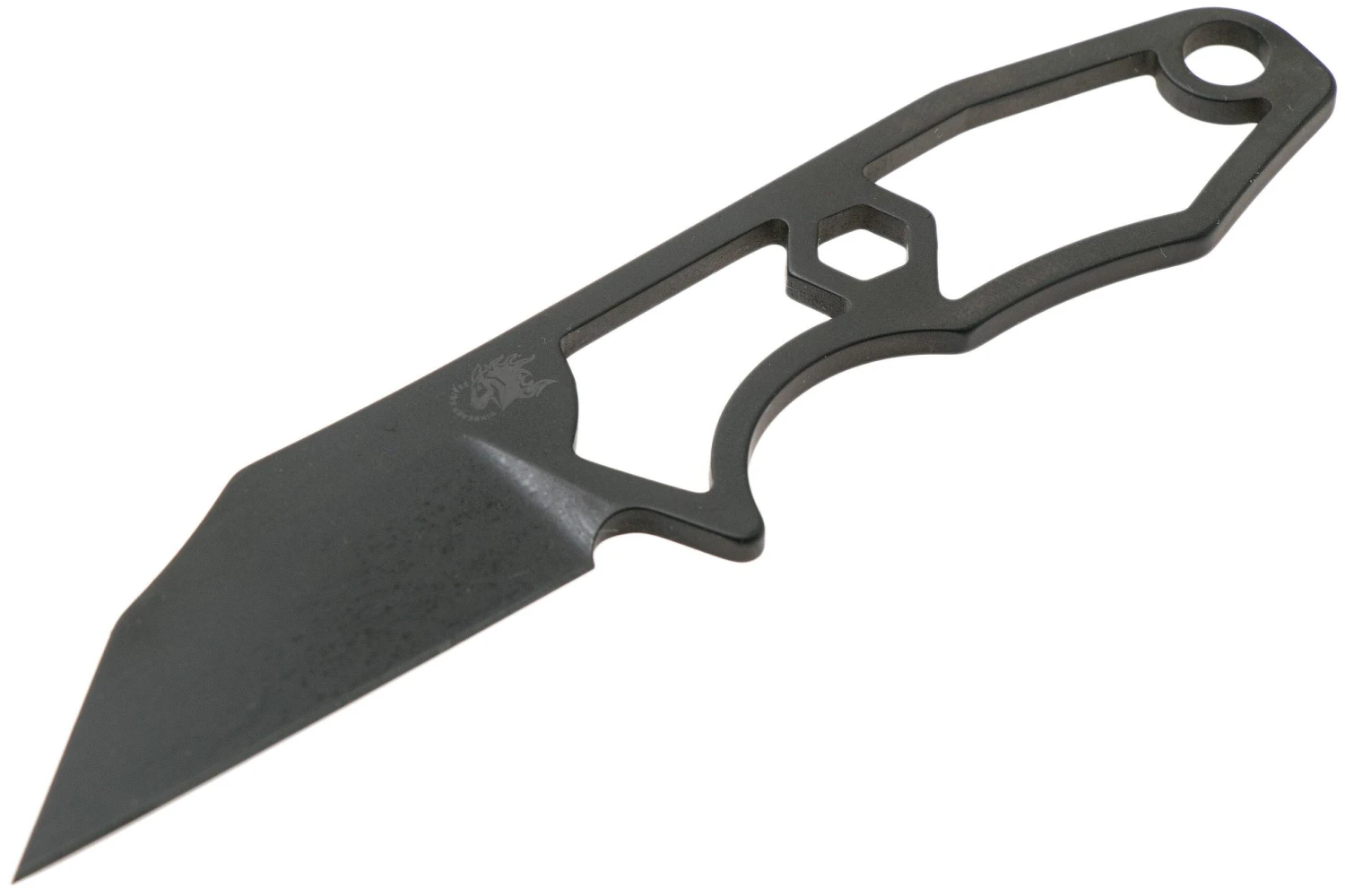 Rick Hinderer LP-1 Wharncliffe DLC Black Couteau De Cou, Avec UltiClip 5 Rick Hinderer LP-1 Wharncliffe DLC Black Couteau De Cou, Avec UltiClip – Image 3