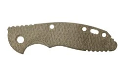 Rick Hinderer XM-18 3" Plaquette De Manche, Textured OD Green Micarta