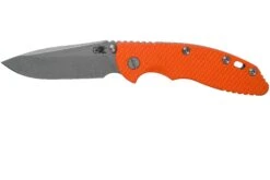 Rick Hinderer XM18 3,5” Non-Flipper Spearpoint Working Finish, Orange G10