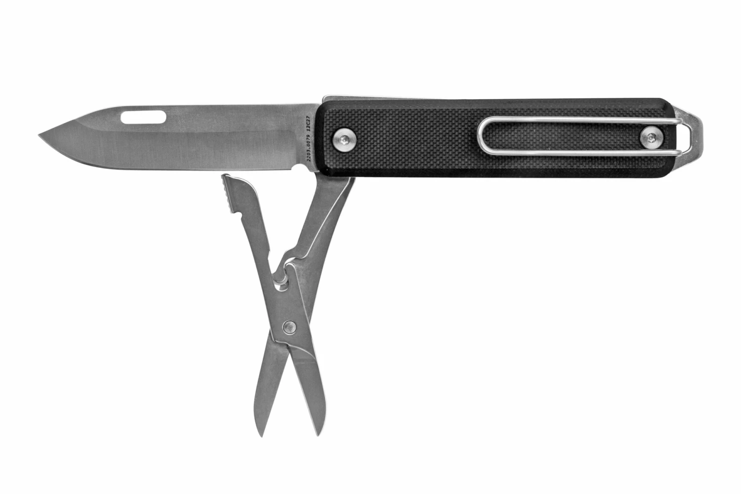 The James Brand The Ellis Scissors Black G10 Stainless KN119101-00 Couteau De Poche 4 The James Brand The Ellis Scissors Black G10 Stainless KN119101-00 Couteau De Poche – Image 2