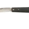 Jack Wolf Laid Back Jack, Black Canvas Micarta LAIDB-01-BLK Couteau De Poche Slipjoint -Couteaux Prestige Magasin JW LAIDB 01 BLK 01 jackwolf