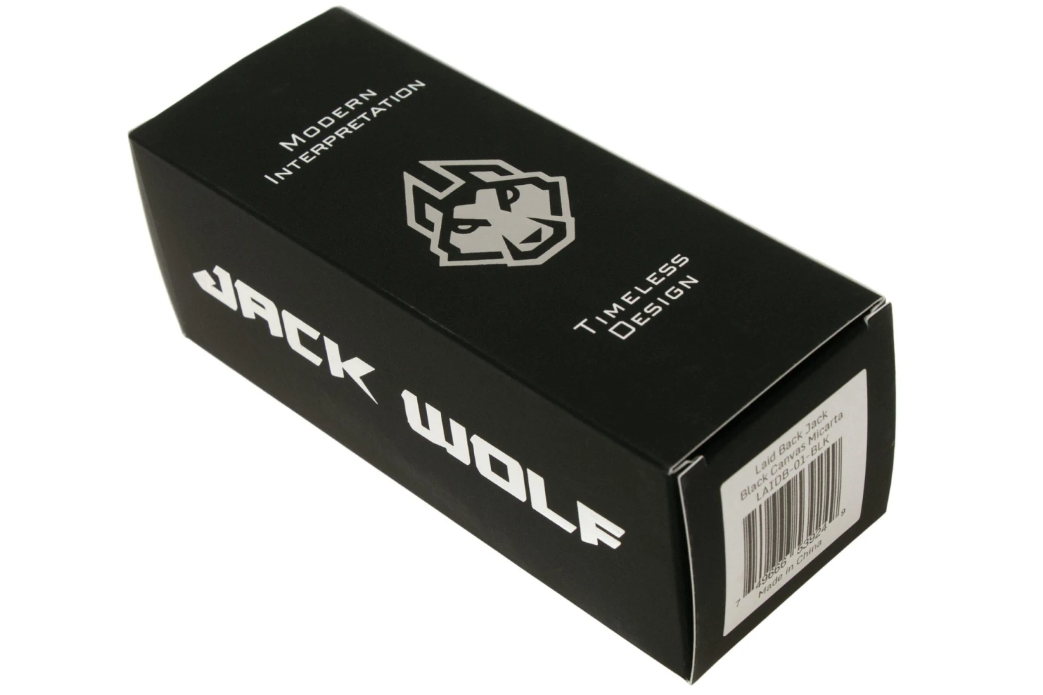 Jack Wolf Laid Back Jack, Black Canvas Micarta LAIDB-01-BLK Couteau De Poche Slipjoint 10 Jack Wolf Laid Back Jack, Black Canvas Micarta LAIDB-01-BLK Couteau De Poche Slipjoint – Image 8