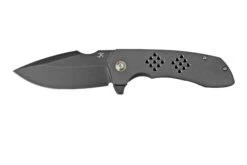 Kansept Entity K1036A2 Black, Silicon Carbided Titanium, Couteau De Poche, Nalu Knives Design