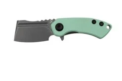 Kansept Mini Korvid K3030A1 Gray CPM-S35VN, Blue G10, Couteau De Poche, Justin Koch Design