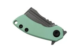 Kansept Mini Korvid K3030A1 Gray CPM-S35VN, Blue G10, Couteau De Poche, Justin Koch Design -Couteaux Prestige Magasin KSK3030A1 06 kansept