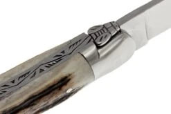 Forge De Laguiole 11cm Corne De Cerf 1211INCFBRI -Couteaux Prestige Magasin LA1211INCFBRI 04 forge de laguiole la1211incfbri 04