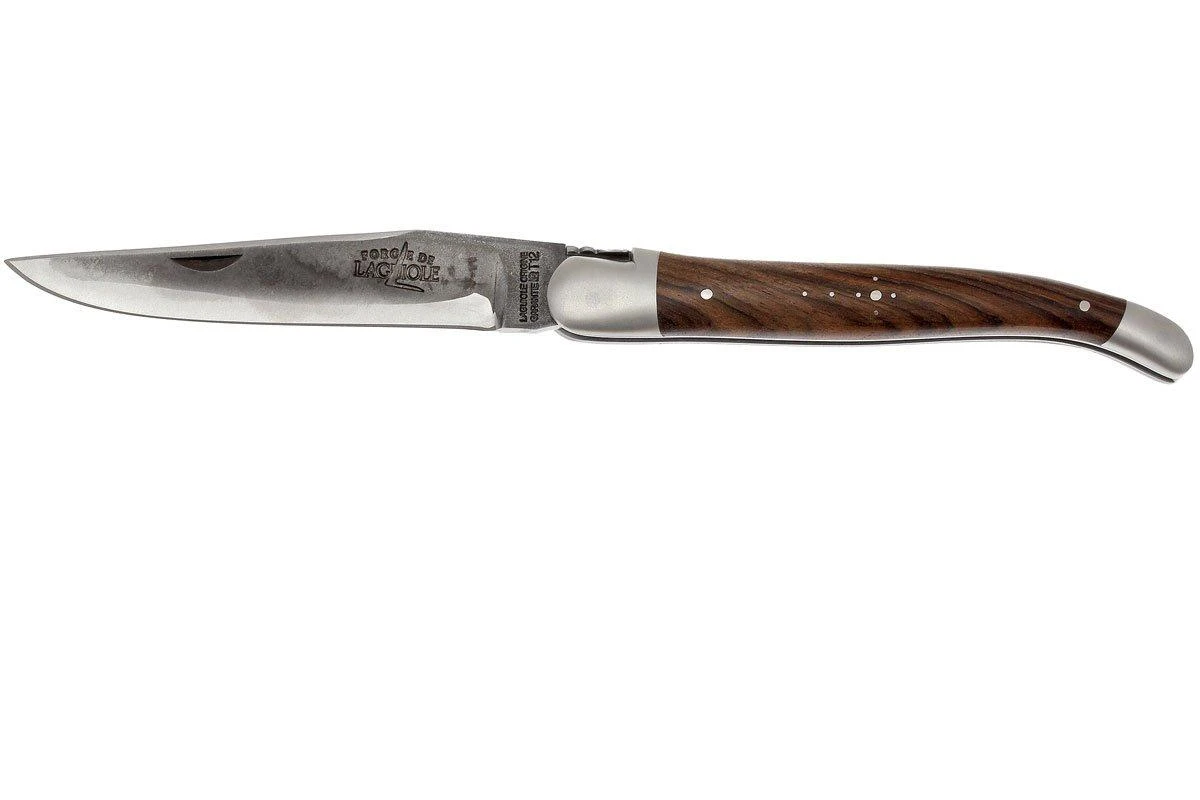 Forge De Laguiole 12cm Noyer, Brut De Forge 1212FINNOSATBDF 3 Forge De Laguiole 12cm Noyer, Brut De Forge 1212FINNOSATBDF
