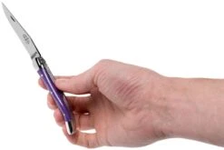 Forge De Laguiole 129INTCVIOBRI 9cm, Micarta Violette, Couteau Laguiole -Couteaux Prestige Magasin LA129INTCVIOBRI 08 forge de laguiole