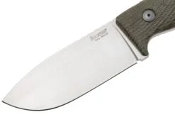LionSteel M3 M3-CVG Green Canvas Micarta, Couteau Fixe -Couteaux Prestige Magasin LI M3 CVG 03 lionsteel