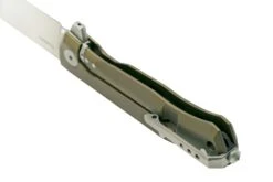 LionSteel Myto MT01A GS Green Aluminium, Satin Couteau De Poche, Design Molletta -Couteaux Prestige Magasin LI MT01A GS 04 lionsteel