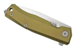 LionSteel Myto MT01A GS Green Aluminium, Satin Couteau De Poche, Design Molletta -Couteaux Prestige Magasin LI MT01A GS 06 lionsteel