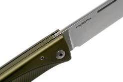 LionSteel Thrill Green Aluminum Couteau De Poche Intégral, Slipjoint -Couteaux Prestige Magasin LI TL A GS 07 lionsteel