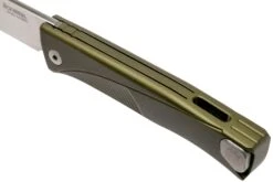 LionSteel Thrill Green Aluminum Couteau De Poche Intégral, Slipjoint -Couteaux Prestige Magasin LI TL A GS 08 lionsteel