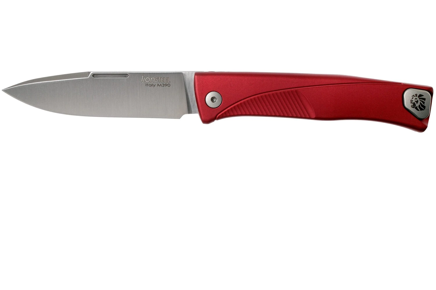 LionSteel Thrill Red Aluminum Couteau De Poche Intégral, Slipjoint 3 LionSteel Thrill Red Aluminum Couteau De Poche Intégral, Slipjoint