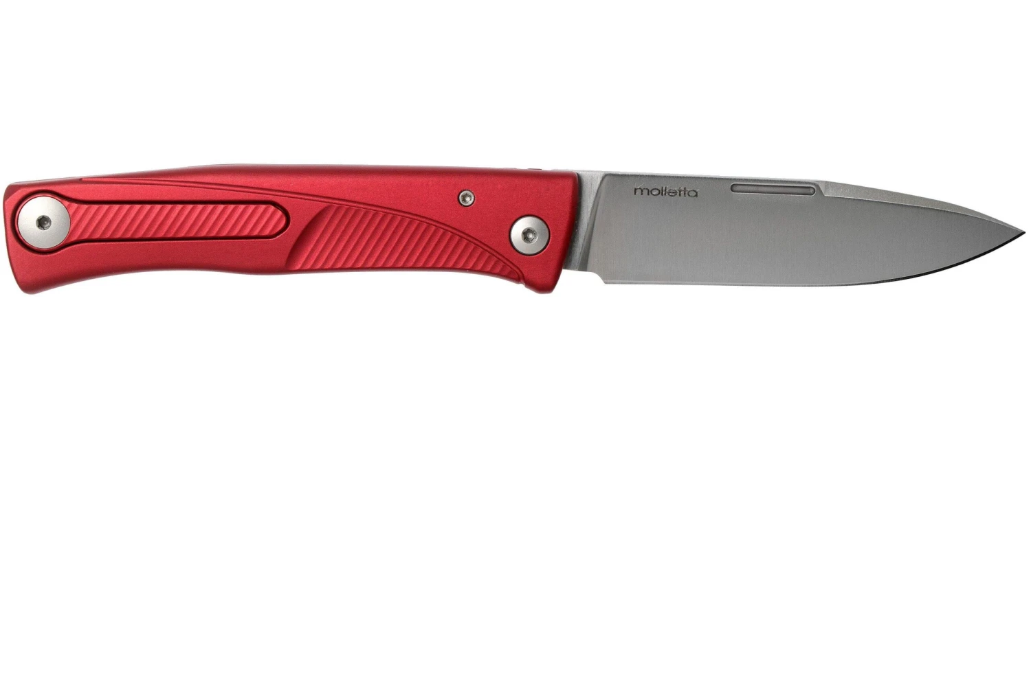 LionSteel Thrill Red Aluminum Couteau De Poche Intégral, Slipjoint 4 LionSteel Thrill Red Aluminum Couteau De Poche Intégral, Slipjoint – Image 2